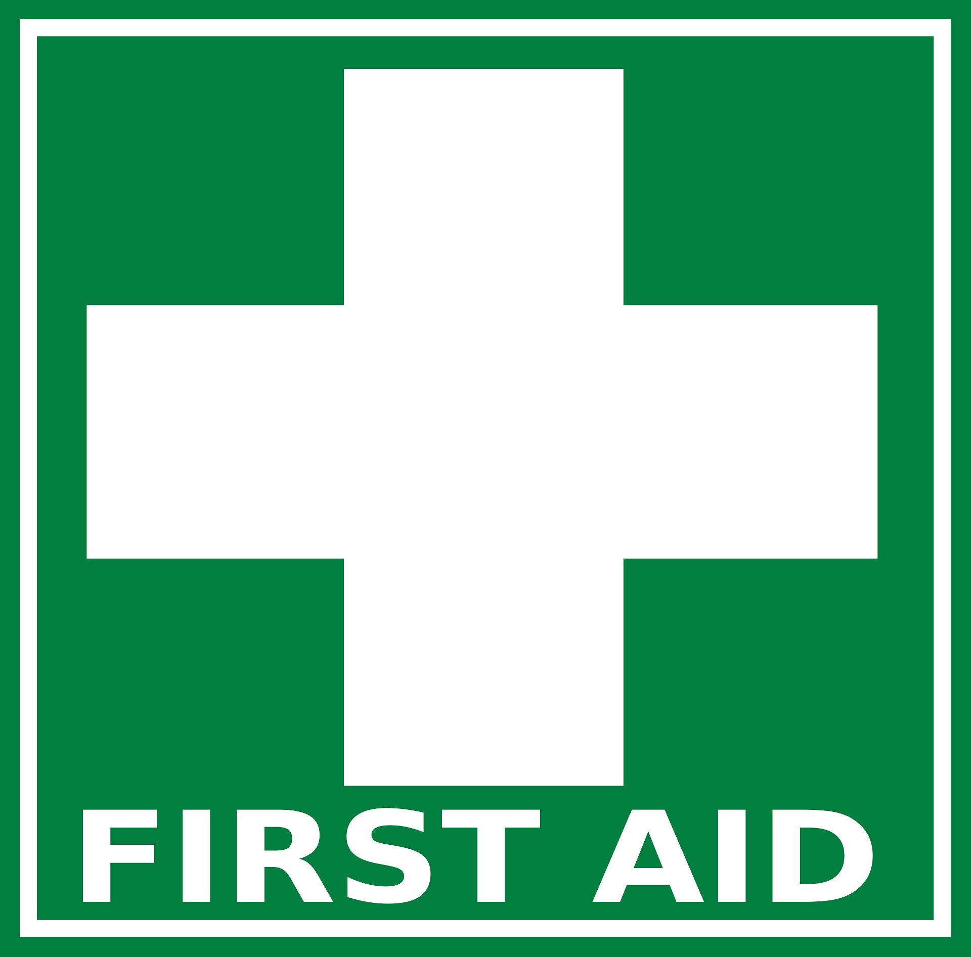 First Aid Sign